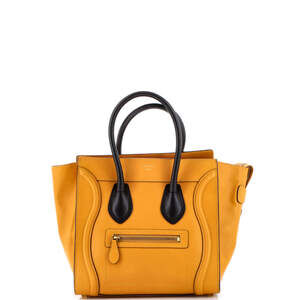 Celine Bicolor Luggage Bag Leather #229877C10B